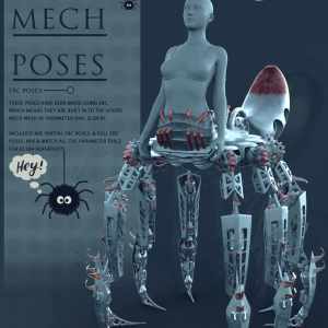 Itsy Bitsy Poses for the Spider Mech Itsy Bitsy Poses for the Spider Mech