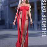 dForce Thunder Dress for Genesis 8 Females dForce Thunder Dress for Genesis 8 Females