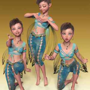 CDI Pixie Poses for Genesis 9 CDI Pixie Poses for Genesis 9