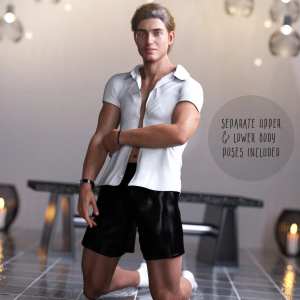 Masculine Variety Pose Collection for Genesis 8 Male Masculine Variety Pose Collection for Genesis 8 Male
