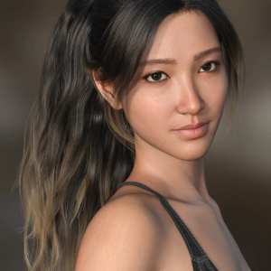 Xiu Lin Hair for Genesis 9 Xiu Lin Hair for Genesis 9
