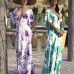 dForce Halcyon Days Outfit Textures dForce Halcyon Days Outfit Textures