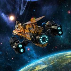 The Hammerhead X7A Explorer Starship The Hammerhead X7A Explorer Starship