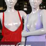 dForce Exposure Tank Top for Genesis 8 Female dForce Exposure Tank Top for Genesis 8 Female