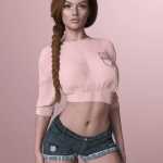 dForce X-Fashion Summer Girl Outfit for Genesis 9 dForce X-Fashion Summer Girl Outfit for Genesis 9