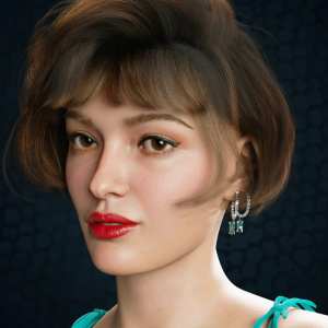 dForce Voila Hair for Genesis 8, 8.1, and 3 Females dForce Voila Hair for Genesis 8, 8.1, and 3 Females