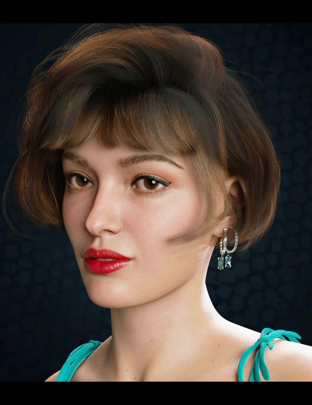 dForce Voila Hair for Genesis 8, 8.1, and 3 Females dForce Voila Hair for Genesis 8, 8.1, and 3 Females