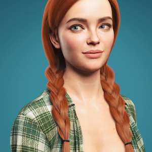 Cute Braids for Genesis 8 and 8.1 Females Cute Braids for Genesis 8 and 8.1 Females