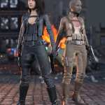 Rebel Militia Outfit for Genesis 8.1 Females Rebel Militia Outfit for Genesis 8.1 Females