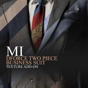 dForce MI Two-Piece Business Suit Texture Add-On dForce MI Two-Piece Business Suit Texture Add-On
