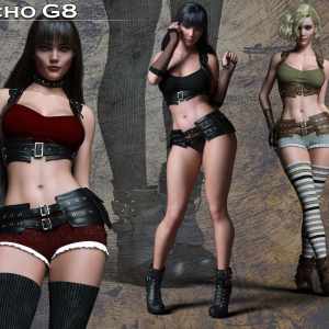 Echo G8 for Genesis 8/8.1 Females Echo G8 for Genesis 8/8.1 Females