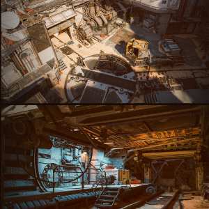 Sci-Fi Rusty Railyard Sci-Fi Rusty Railyard