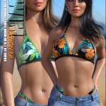 SWIM Couture Textures for dForce Tahiti Bikini SWIM Couture Textures for dForce Tahiti Bikini