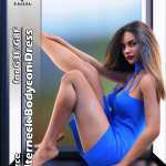 dForce Halterneck Bodycon Dress for G3F and G8F dForce Halterneck Bodycon Dress for G3F and G8F