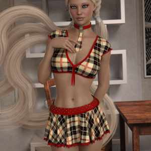 InStyle – JMR dForce Naughty Outfit 2 for G8F InStyle – JMR dForce Naughty Outfit 2 for G8F