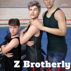 Z Brotherly Love Shape Presets and Poses for Genesis 8 Male Z Brotherly Love Shape Presets and Poses for Genesis 8 Male