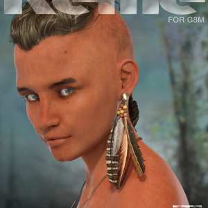 DTG Studios Keme for G8 Male DTG Studios Keme for G8 Male