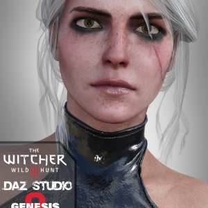 The Witcher Ciri For G8F The Witcher Ciri For G8F