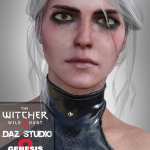 The Witcher Ciri For G8F The Witcher Ciri For G8F