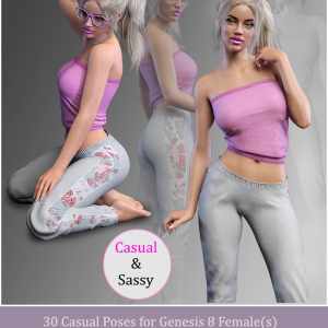 iV Casual Poses For Genesis 8 Female(s) iV Casual Poses For Genesis 8 Female(s)