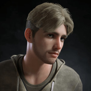 Lee Roy dForce Bowl Hair For Genesis 9 and 8 Male Lee Roy dForce Bowl Hair For Genesis 9 and 8 Male