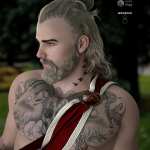 Herodius Hair and Beard for Genesis 8 Males Herodius Hair and Beard for Genesis 8 Males