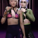 dForce K-Style Squad Outfit for Genesis 9, 8 and 8.1 Female dForce K-Style Squad Outfit for Genesis 9, 8 and 8.1 Female