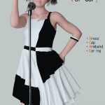 dForce Asymmetric Dress Set For G8F! dForce Asymmetric Dress Set For G8F!