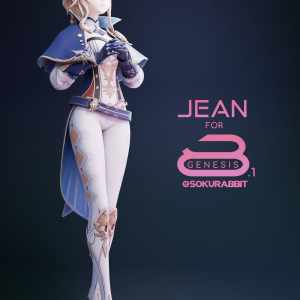 Jean For Genesis 8 and 8.1 Female Jean For Genesis 8 and 8.1 Female