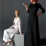 H&C dForce Simple Long Dress Outfit for Genesis 8 Female(s) H&C dForce Simple Long Dress Outfit for Genesis 8 Female(s)