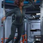 dForce Space Tech Utility Jumpsuit for Genesis 8 Female(s) dForce Space Tech Utility Jumpsuit for Genesis 8 Female(s)