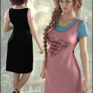 dForce Maternity Dress Textures dForce Maternity Dress Textures