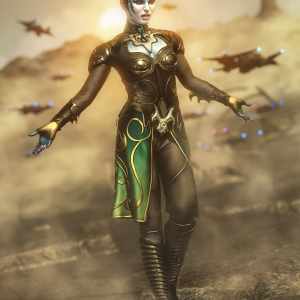 Alien Sentinel Outfit for Genesis 8 Females Alien Sentinel Outfit for Genesis 8 Females