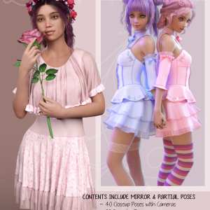 Lotsa Poses for Genesis 8 Female Lotsa Poses for Genesis 8 Female