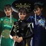 dForce Clara Vietnamese Princess Outfit Textures dForce Clara Vietnamese Princess Outfit Textures