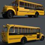 MACK B SCHOOLBUS for DAZ STUDIO MACK B SCHOOLBUS for DAZ STUDIO