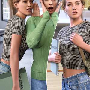 Z Youthful Vibes Shape and Pose Mega Set for Genesis 9 Z Youthful Vibes Shape and Pose Mega Set for Genesis 9