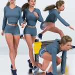Z Walking, Running, Jumping, and Landing Utility Collection for Genesis 8 and 8.1 Female Z Walking, Running, Jumping, and Landing Utility Collection for Genesis 8 and 8.1 Female