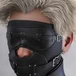 Blindfold Mask And Posture Collar Blindfold Mask And Posture Collar