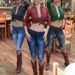 FG Cowgirl Pose Collection for Genesis 8 FG Cowgirl Pose Collection for Genesis 8