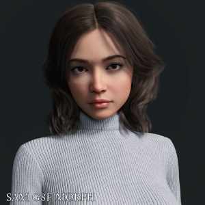 Sam Character Morph For Genesis 8 Females Sam Character Morph For Genesis 8 Females