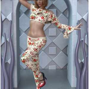 dForce – Lucia Outfit for G8F and G8.1F dForce – Lucia Outfit for G8F and G8.1F