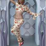 dForce – Lucia Outfit for G8F and G8.1F dForce – Lucia Outfit for G8F and G8.1F