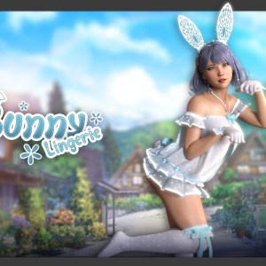 dForce Flower Bunny Lingerie G8F dForce Flower Bunny Lingerie G8F