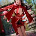 dForce Seoyun Asian Outfit Texture Add-On dForce Seoyun Asian Outfit Texture Add-On