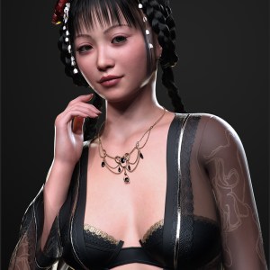 Ying Hair for Genesis 9 Females Ying Hair for Genesis 9 Females