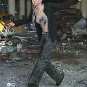 dForce Hip Hop Street Style Outfit for Genesis 8 Female(s) dForce Hip Hop Street Style Outfit for Genesis 8 Female(s)