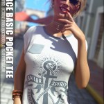 dForce Basic Pocket Tee G8G8.1F dForce Basic Pocket Tee G8G8.1F