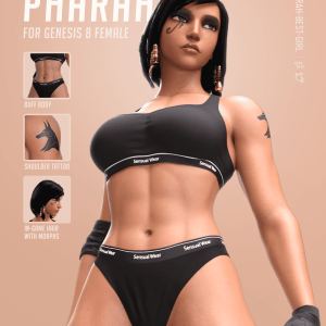 Pharah for Genesis 8 female Pharah for Genesis 8 female