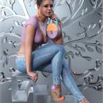 Spring Fling Outfit for Genesis 9 Spring Fling Outfit for Genesis 9